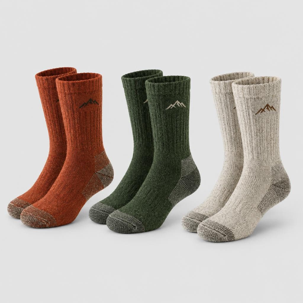 Summit Wool Socks 3-Pack