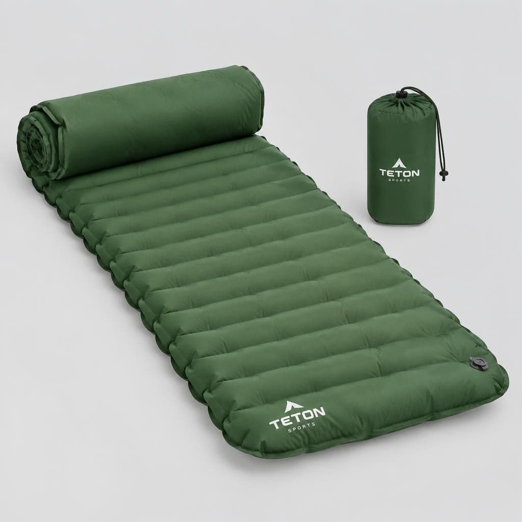 Terra Insulated Sleeping Pad in green